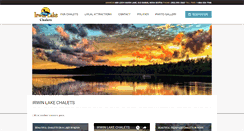 Desktop Screenshot of irwinlakechalets.com